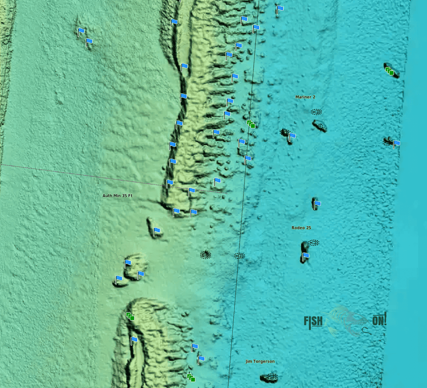 Hillsboro Inlet Fishing Spots - Coastal- GPS Fishing numbers