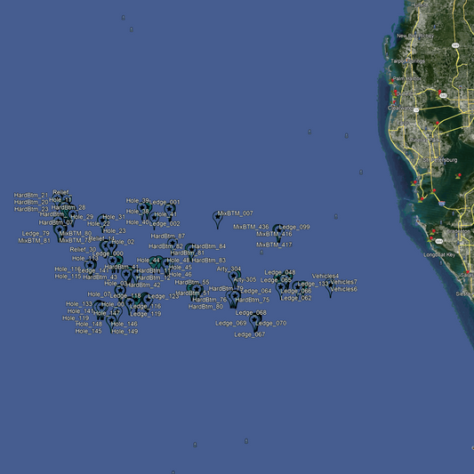 Anna Maria & Sarasota Fishing Spots - Deep Water Offshore