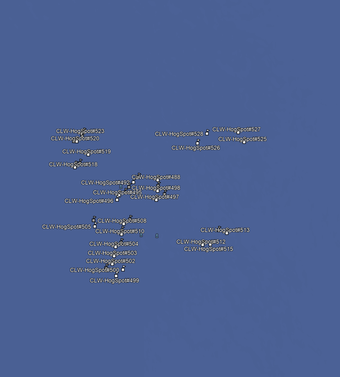 Clearwater Hogfish Fishing Spots - GPS Numbers