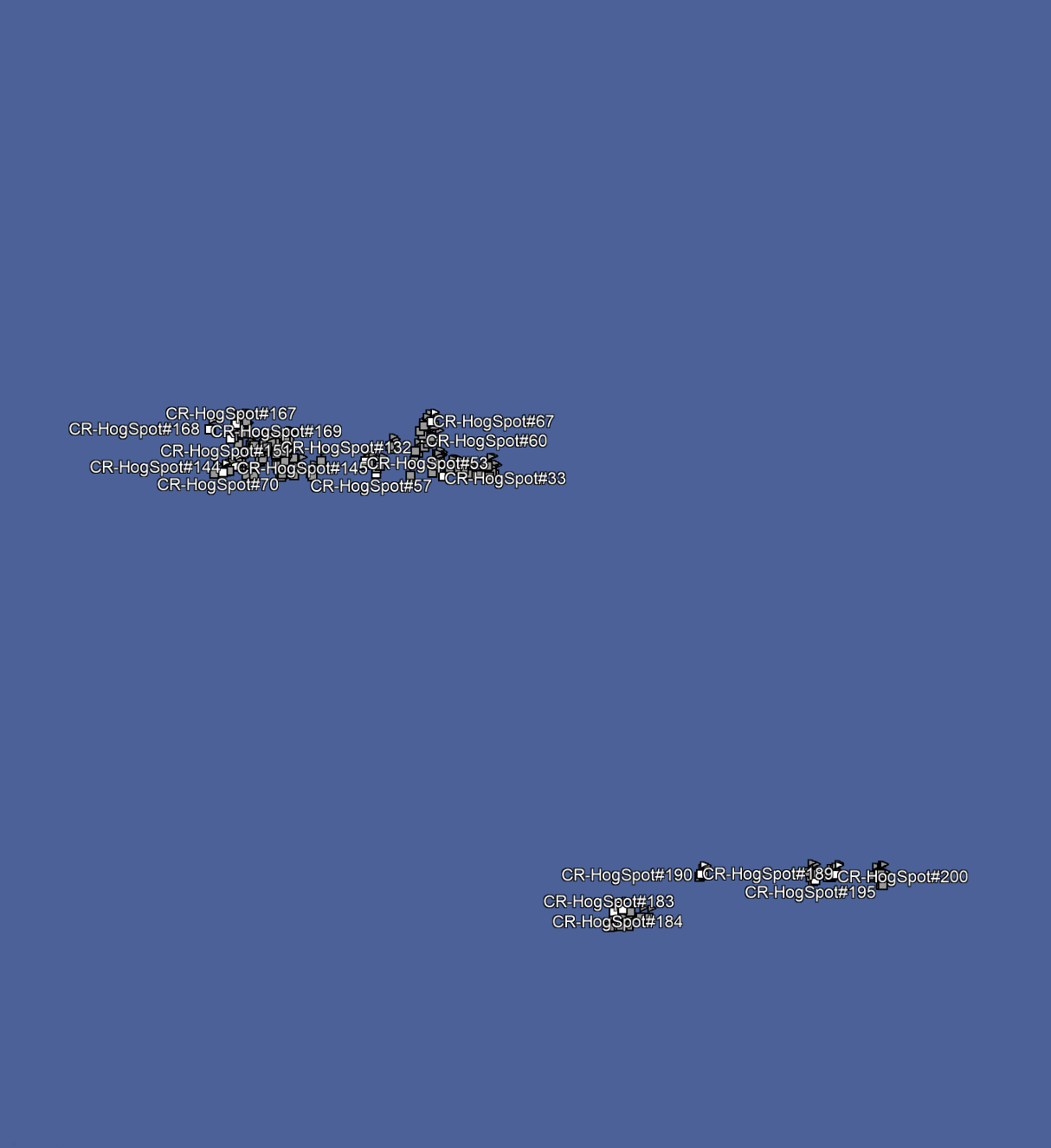 Crystal River Hogfish Fishing Spots - GPS Numbers