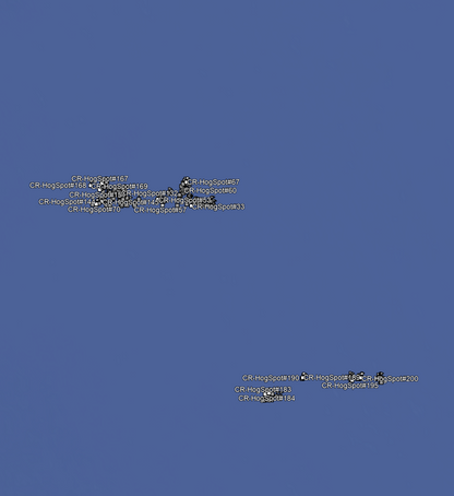 Crystal River Hogfish Fishing Spots - GPS Numbers