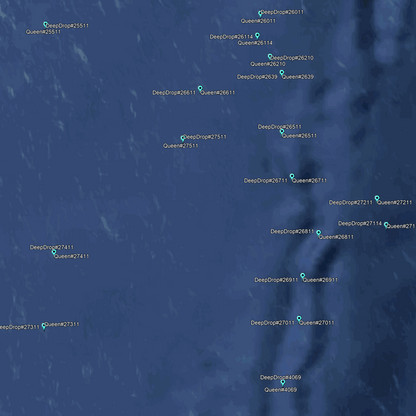 Miami & Coral Gables City Deep Drop Fishing Spots - Offshore Numbers