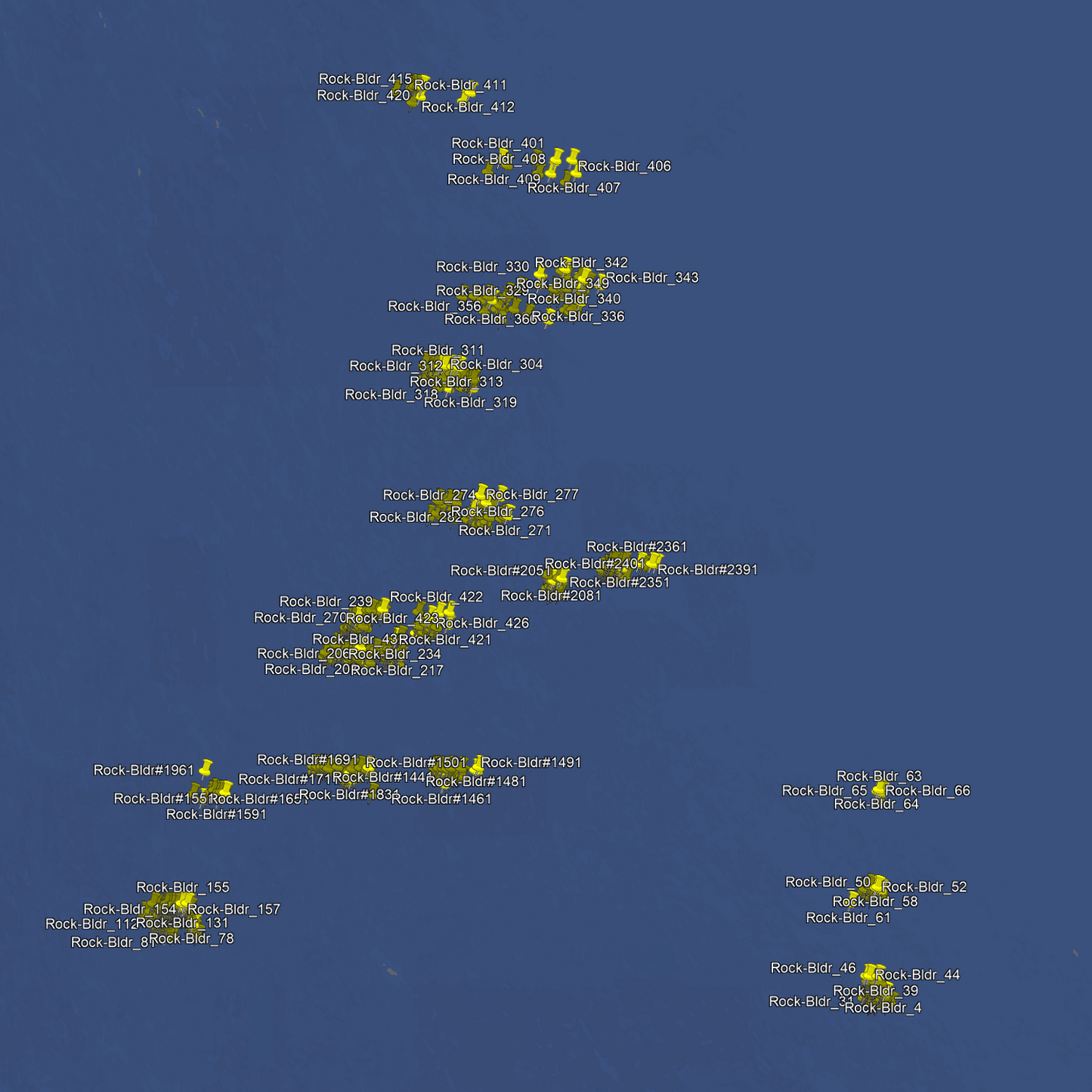 Deep Drop Fishing Spots - Tampa Bay Offshore - Boulders, Springs, Sinkholes, and Pinnacles