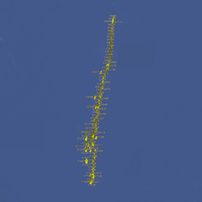 The Elbow Fishing Spots - Deep Offshore Numbers