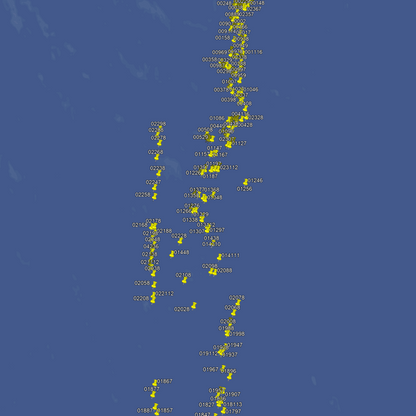 The Elbow Fishing Spots - Deep Offshore Numbers