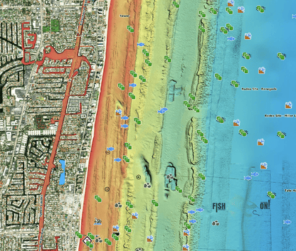 Port St Lucie Fishing Spots - Coastal & Near Shore - GPX fishing numbers