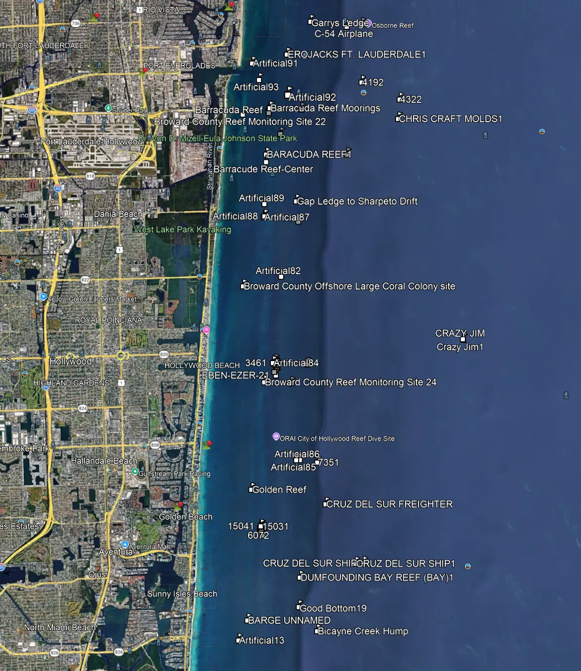 Ft. Lauderdale Fishing Spots