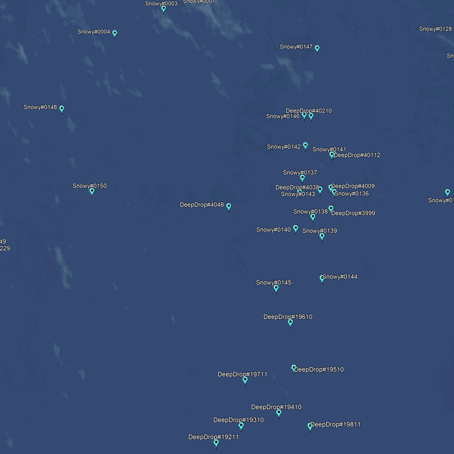 Homestead & Florida City Deep Drop Fishing Spots - Offshore Numbers