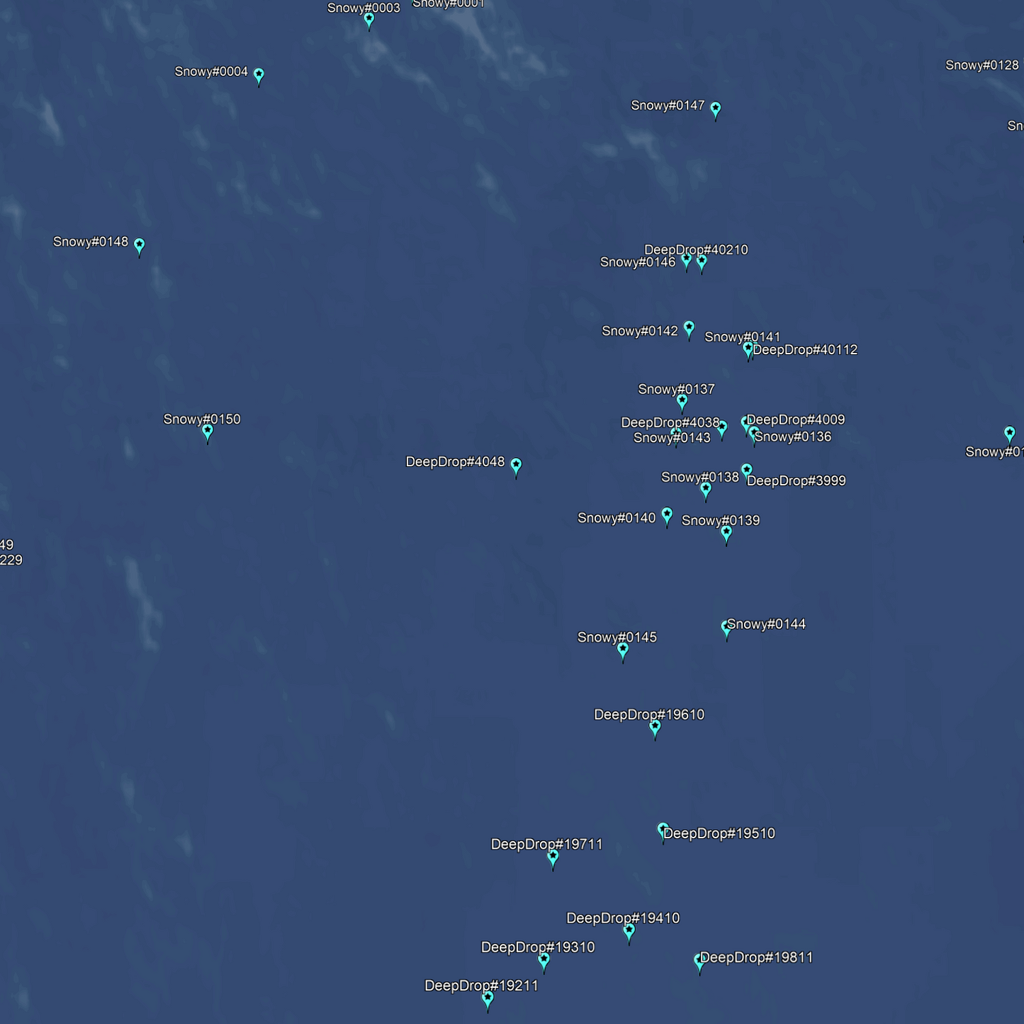 Homestead & Florida City Deep Drop Fishing Spots - Offshore Numbers