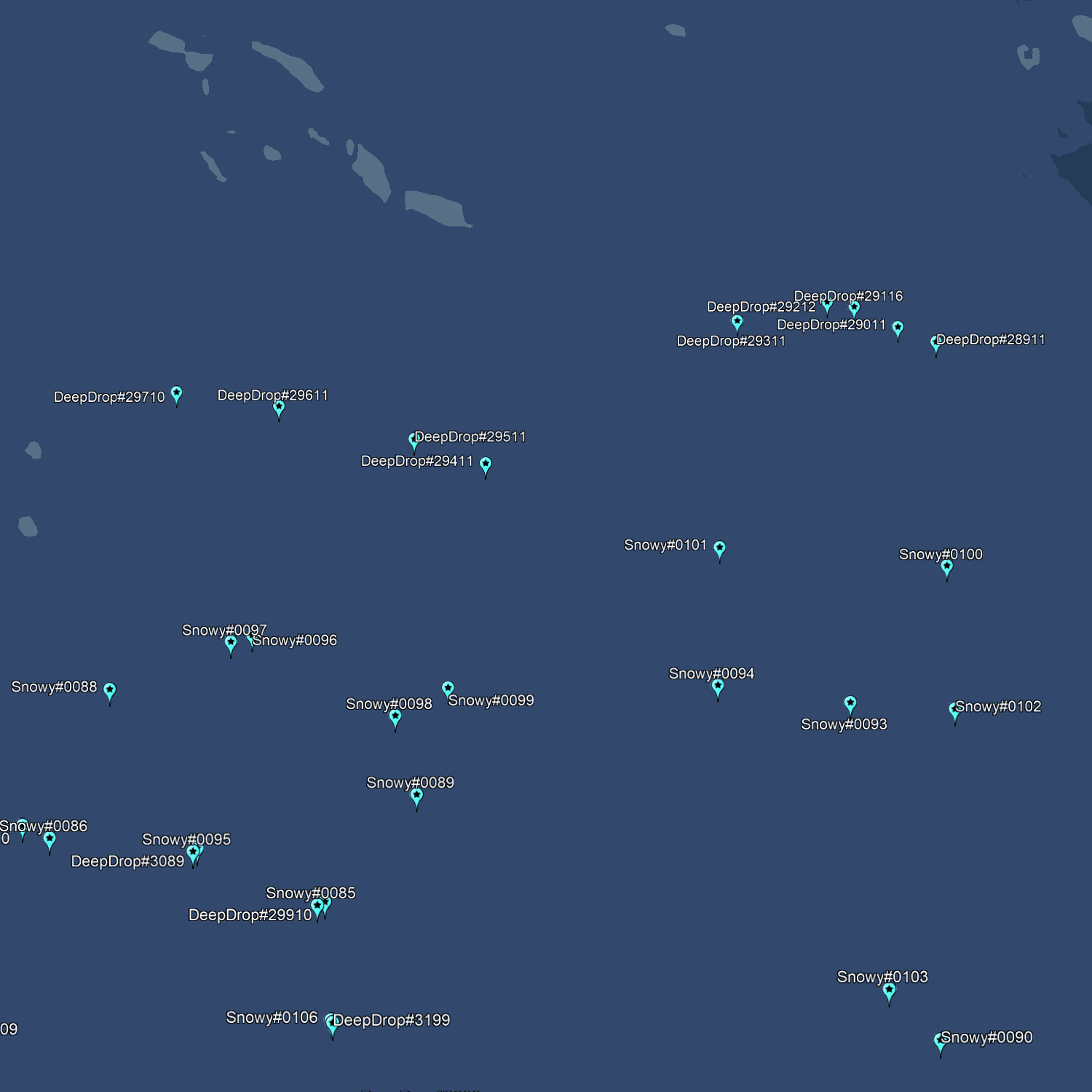 Homestead & Florida City Deep Drop Fishing Spots - Offshore Numbers