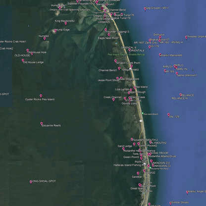 Outer Banks Fishing Spots North - Nearshore