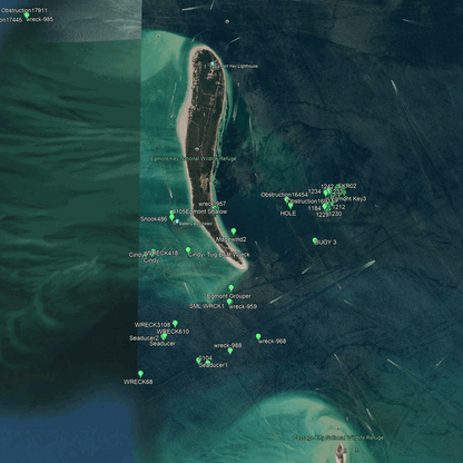 Pinellas Fishing Spots -  Nearshore - GPS Fishing Numbers