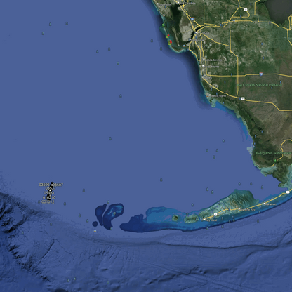 Pulley Ridge Fishing Spots - Deep Water Offshore - GPS Numbers