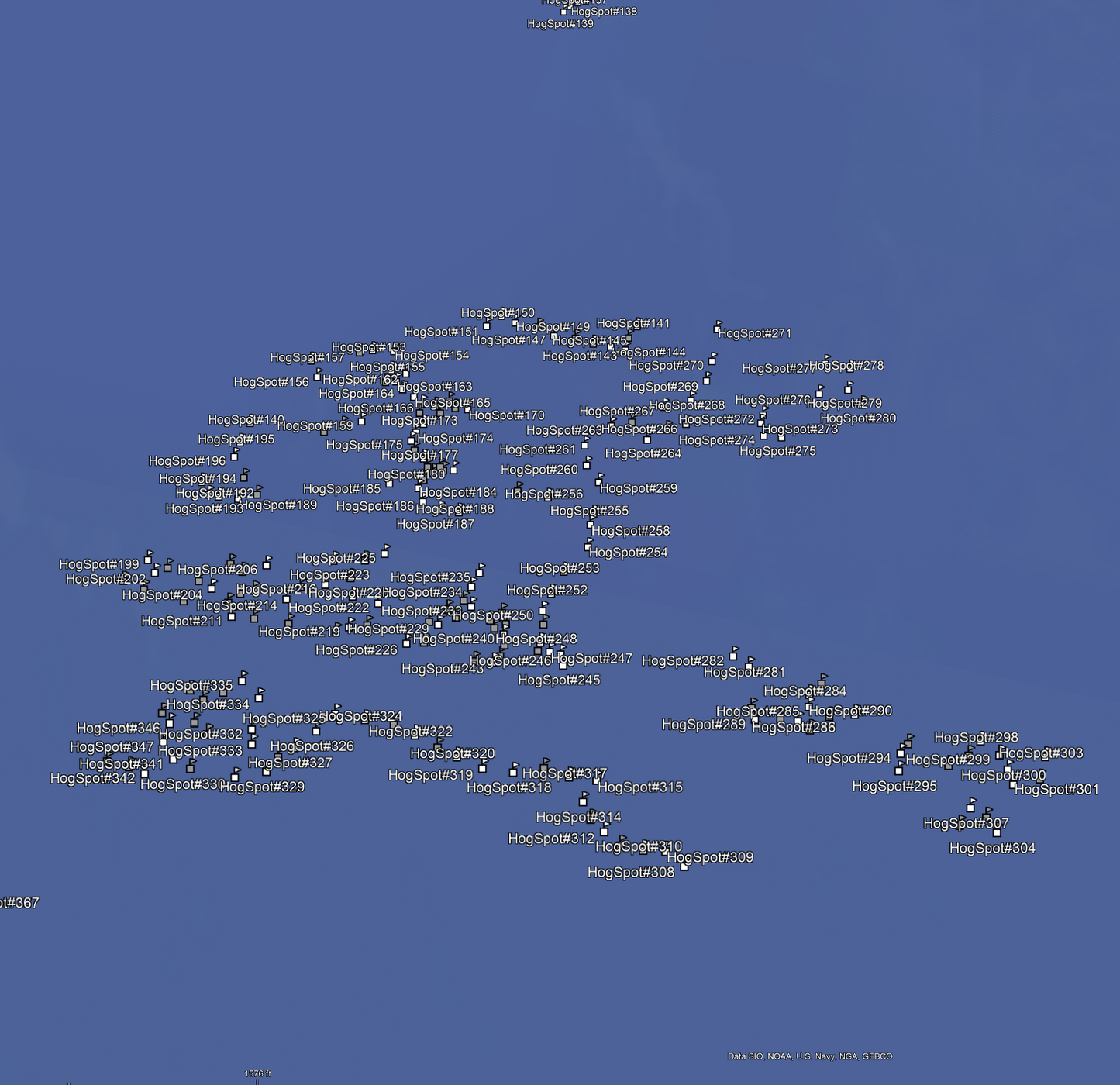 Sarasota Hogfish Fishing Spots - GPS Numbers