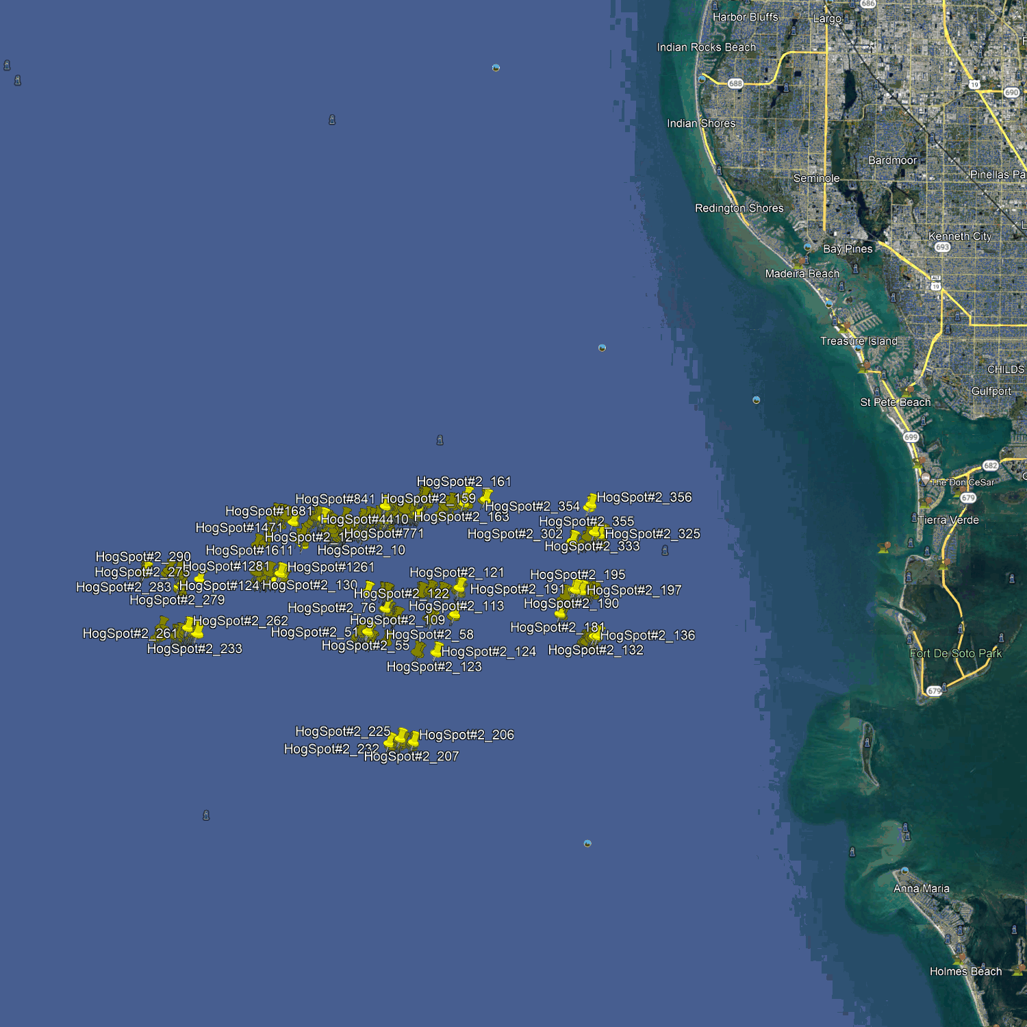 St Petersburg Hogfish Fishing Spots