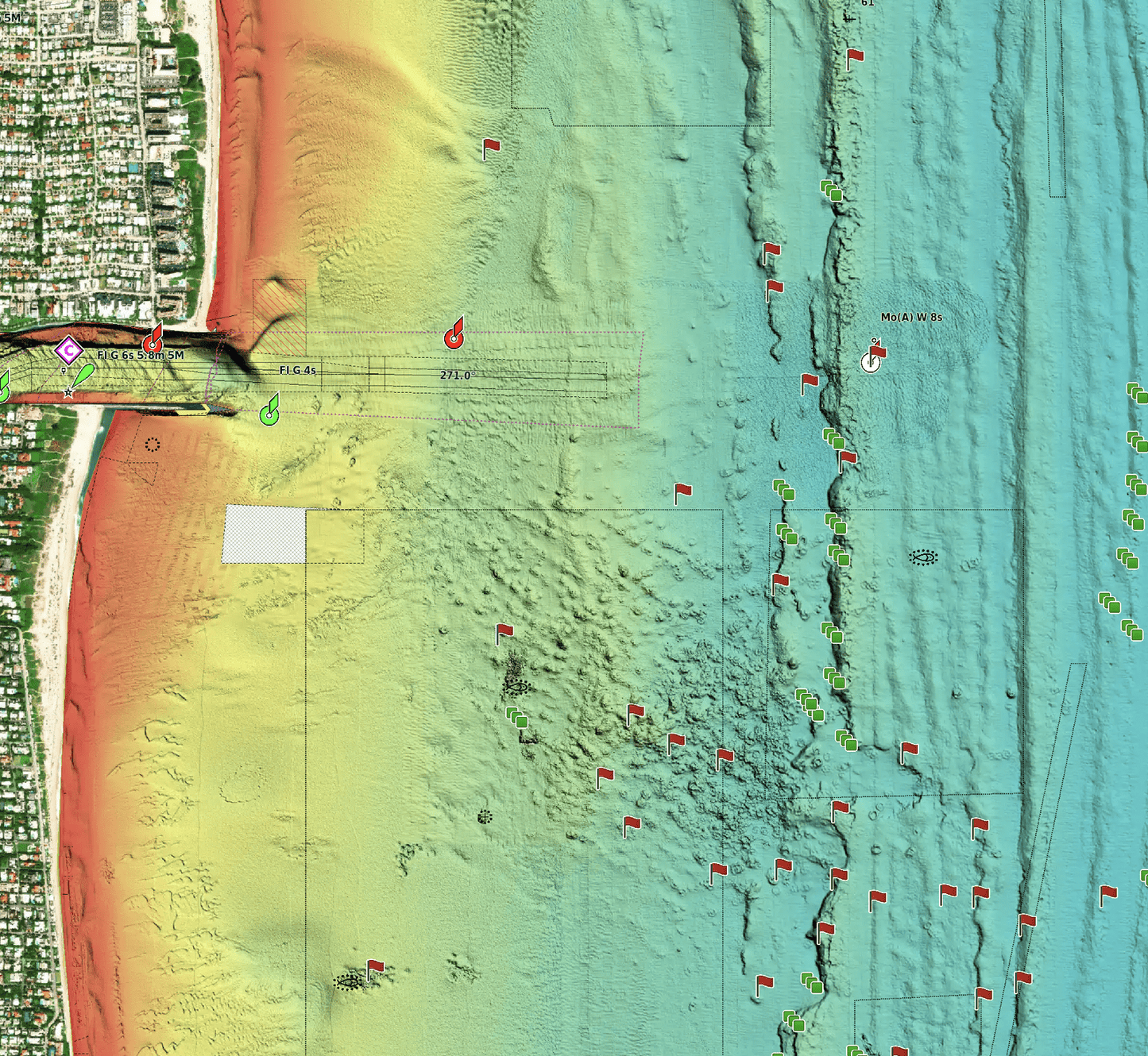 Palm Beach Fishing Spots - GPS numbers